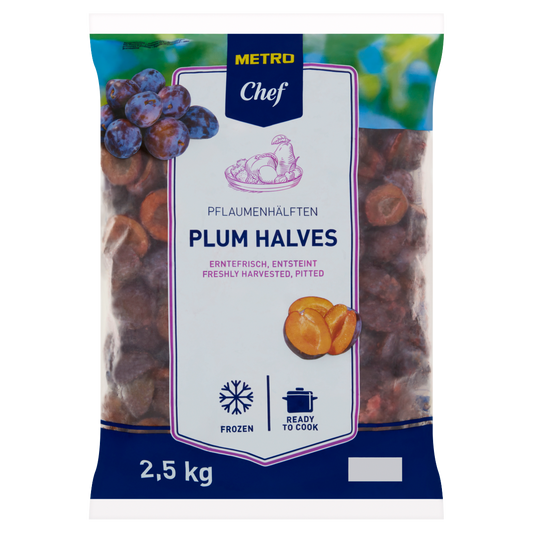 METRO Chef Gyorsfagyasztott Magozott Felezett Szilva 2,5 kg