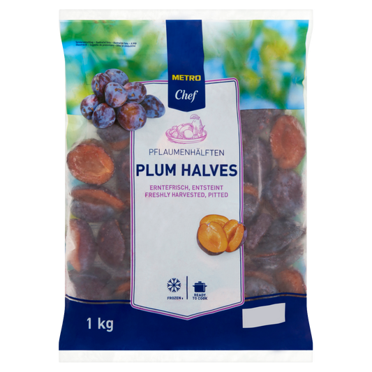 METRO Chef Gyorsfagyasztott Magozott Felezett Szilva 1 kg