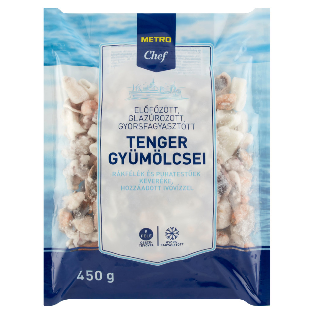 METRO Chef Gyorsfagyasztott Tenger Gyümölcsei Mix 450 g
