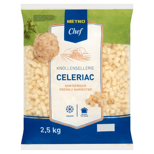 METRO Chef Gyorsfagyasztott Zellerkocka 2,5 kg