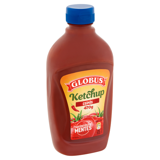 GLOBUS csípős ketchup 470 g