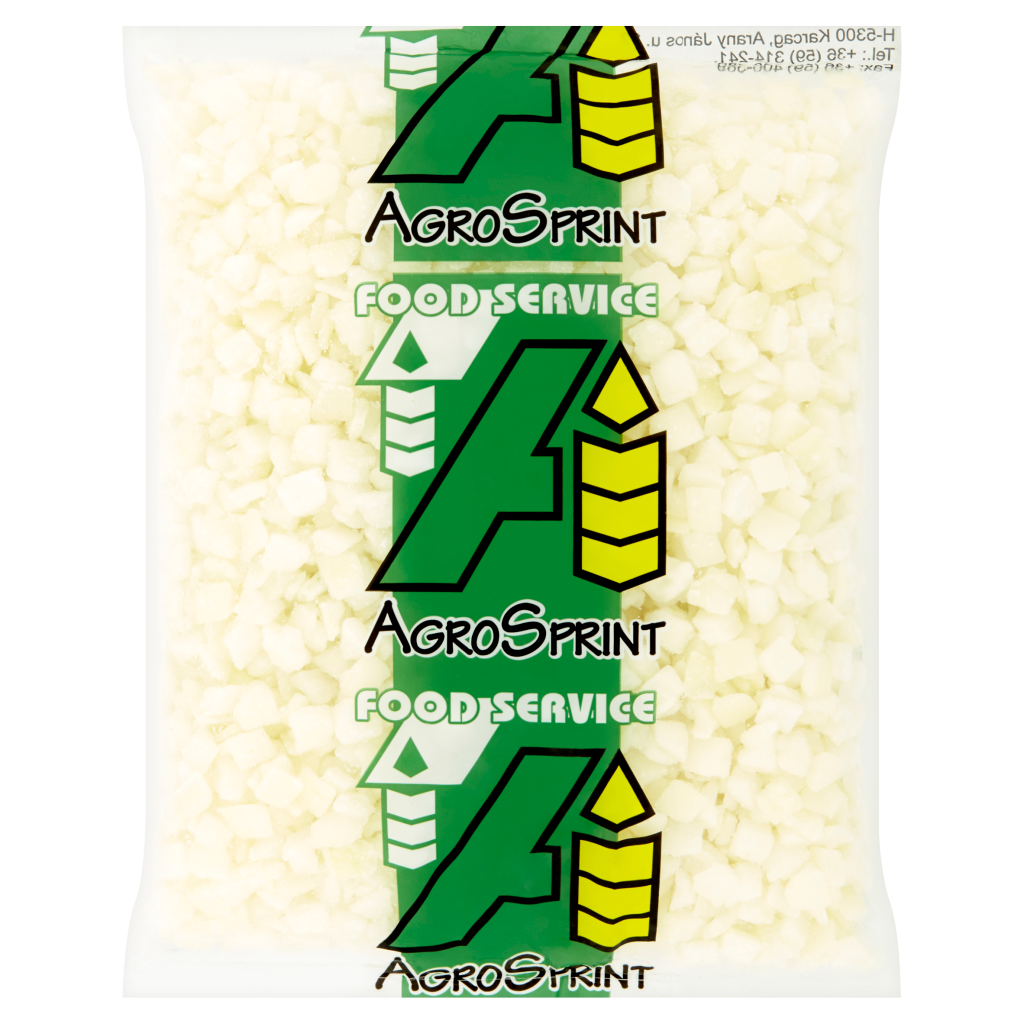 Agrosprint gyorsfagyasztott hagyma kocka 1000 g