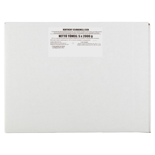 Dixi Menü Gasztro Gyorsfagyasztott Kentucky Csirkemell Csík 2 kg