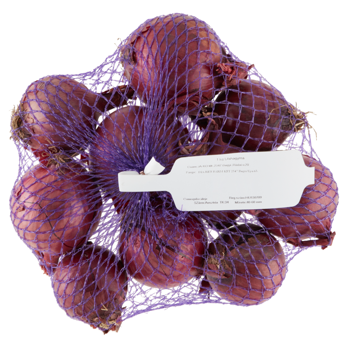 Lilahagyma Hálóban 1 kg