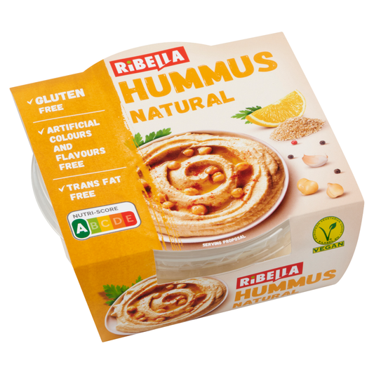 RIBELLA Hummus natúr csicseriborsó krém 200 g
