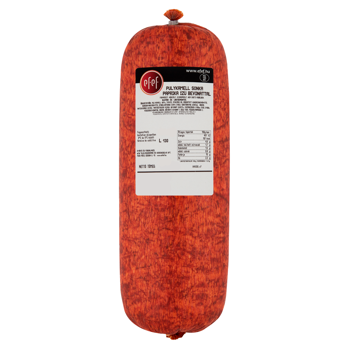 Efef Paprikás Pulykamellsonka