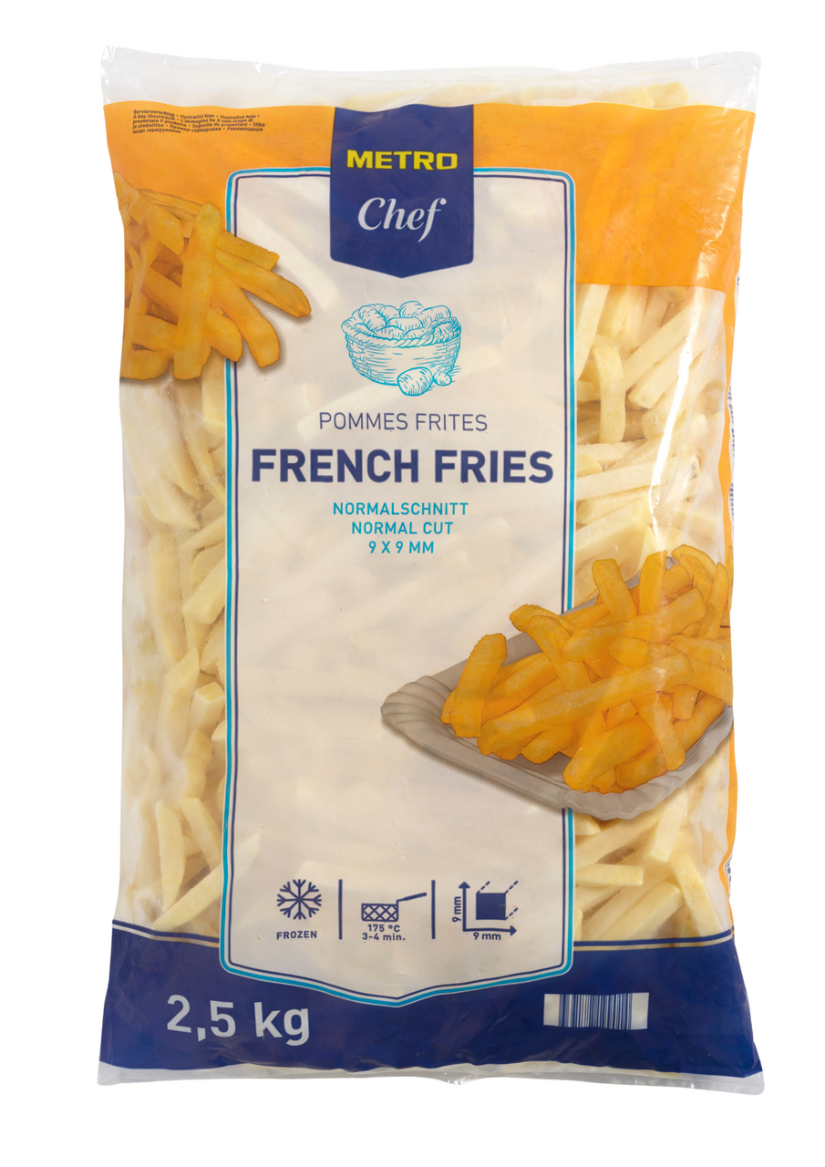 METRO Chef Hasábburgonya 9 x 9 mm 2,5 kg