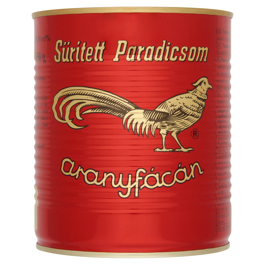 Aranyfácán Sűrített Paradicsom 28-30 % 850 g