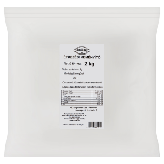 Böllér Étkezési Keményítő 2kg