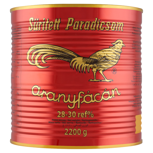 Aranyfácán Sűrített Paradicsom 28-30 % 2,2 kg