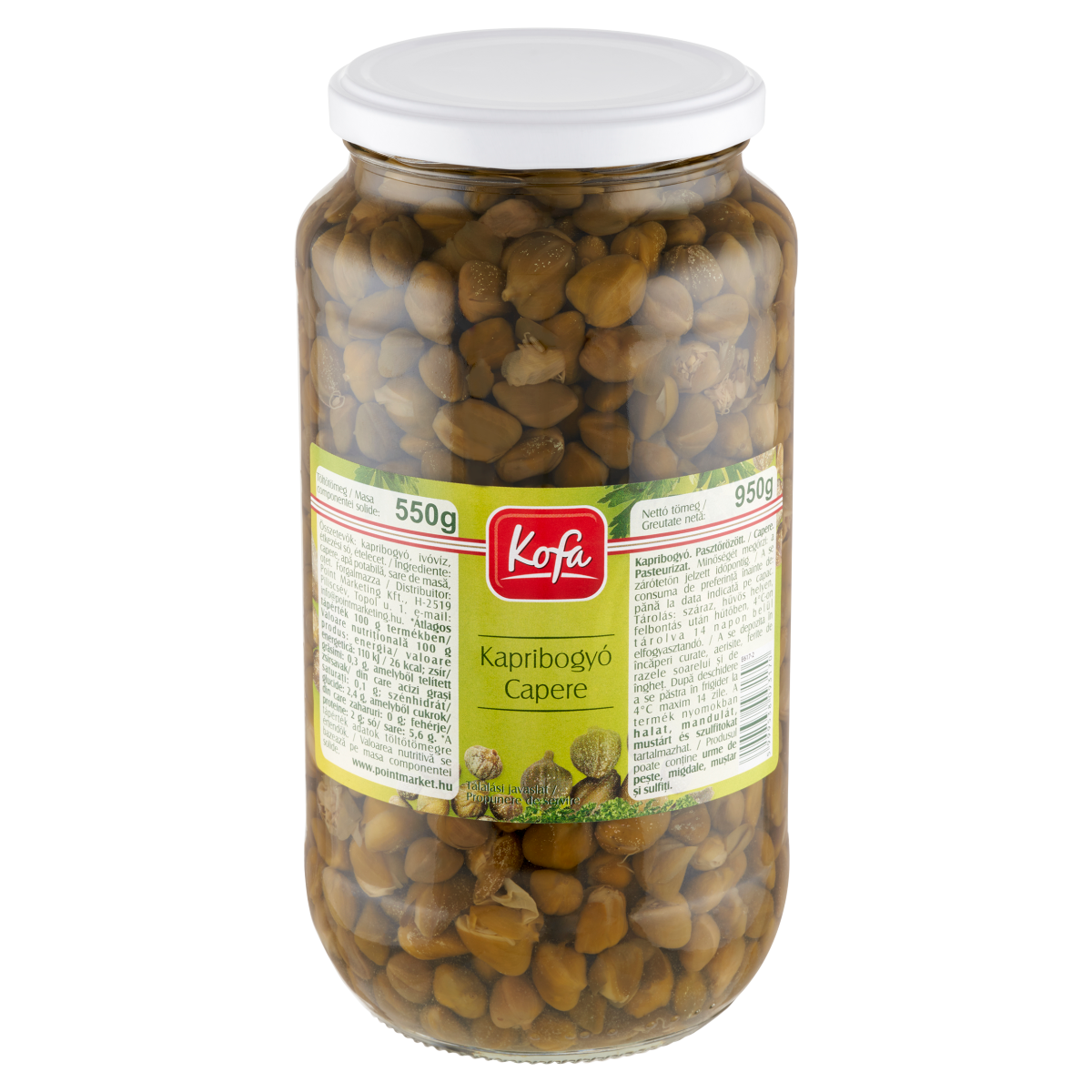 Kofa 950g Kofa kapribogyó