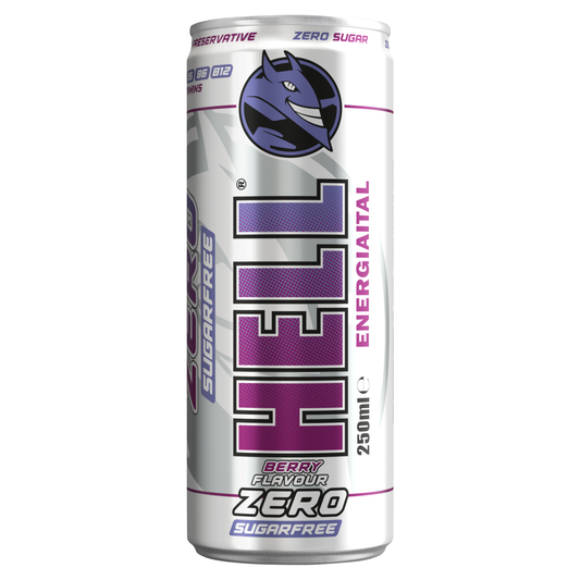 HELL Zero White berry Szénsavas Energiaital 250 ml