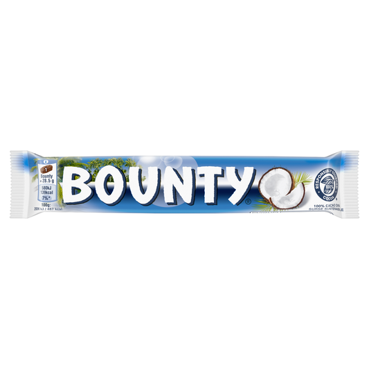 BOUNTY tejcsokoládé puha kókuszos töltelékkel 2 x 28,5 g (57 g)