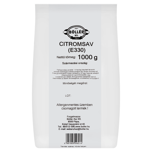 Böllér Citromsav 1 kg