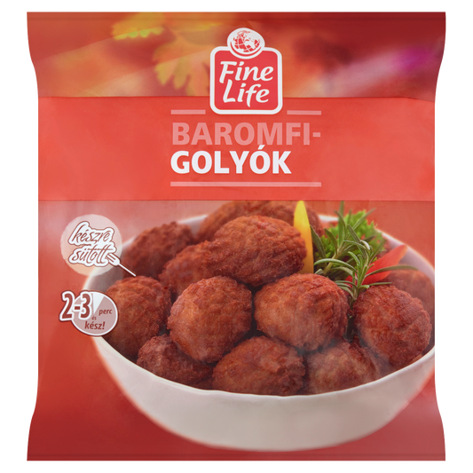 Fine Life Gyorsfagyasztott Baromfigolyók 750 g