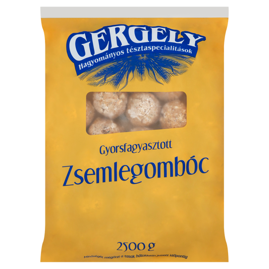 Gergely Gyorsfagyasztott Zsemlegombóc 2,5 kg
