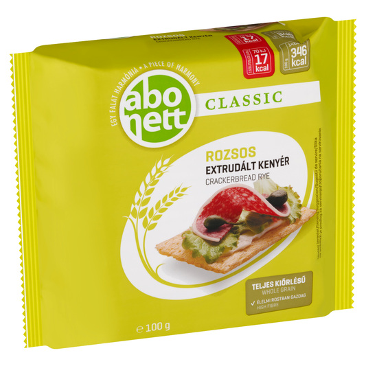 Abonett Classic Rozsos Extrudált Kenyér 100 g