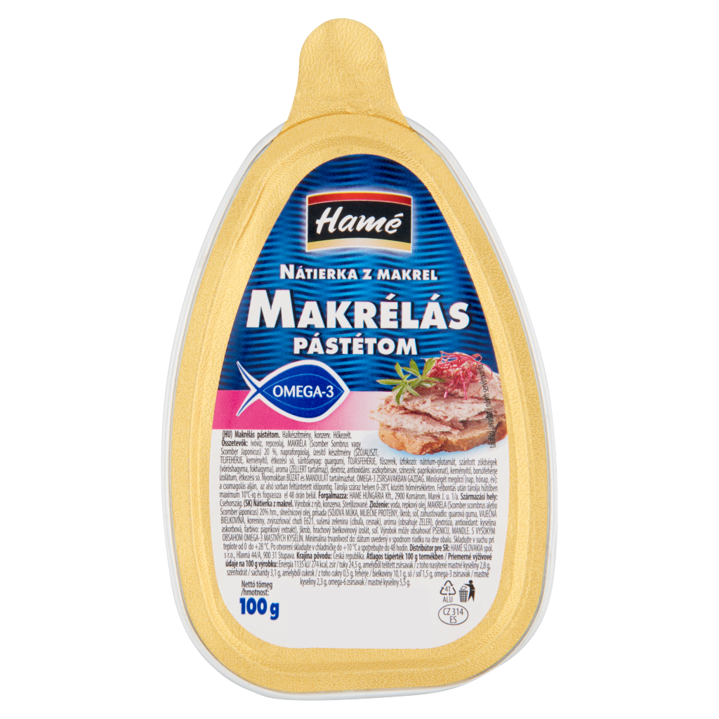 Hamé makrélás pástétom 100 g