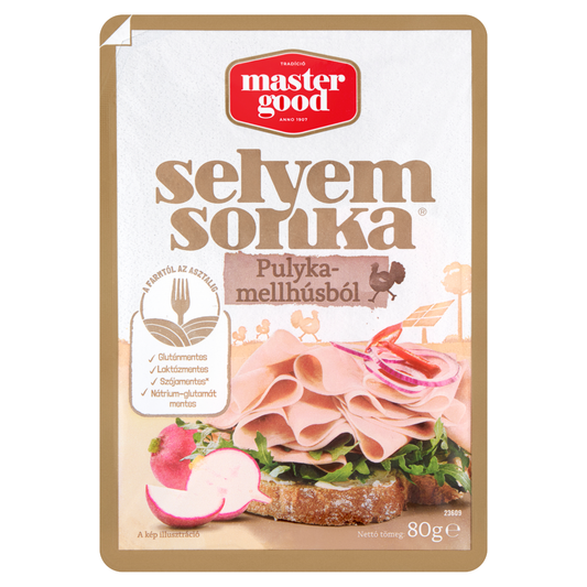master good sága master good szeletelt selyemsonka pulykamellhúsból 80 g