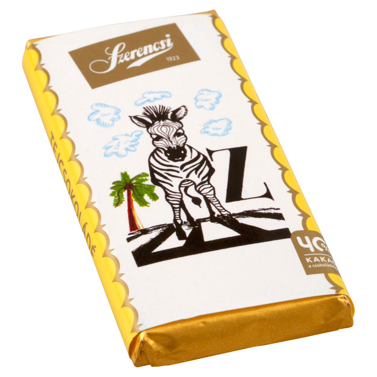 Szerencsi tejcsokoládé 20 g