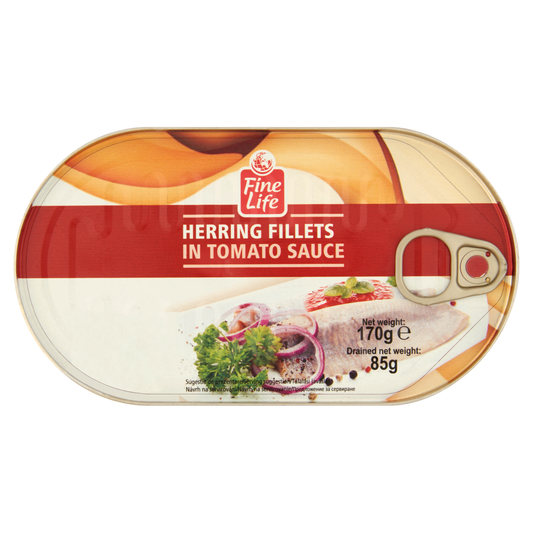 Fine Life Hering Filé Saradicsomos Szószban 170 g