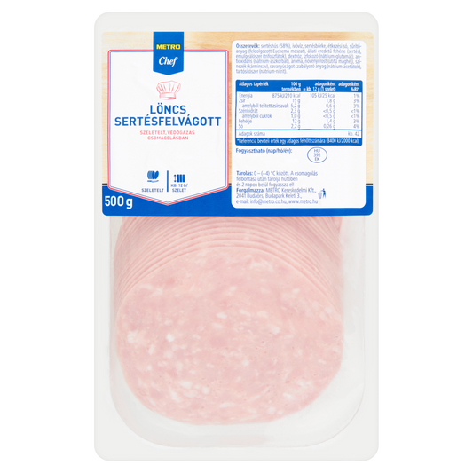 METRO Chef Szeletelt Löncs Sertésfelvágott 500 g