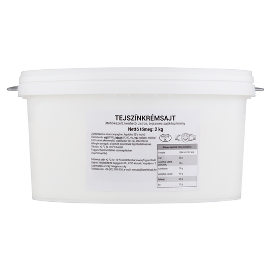 Kisteleki tejszínkrémsajt 2 kg