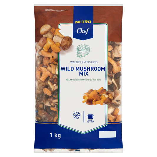 METRO Chef Gyorsfagyasztott Erdei Gombakeverék 1 kg