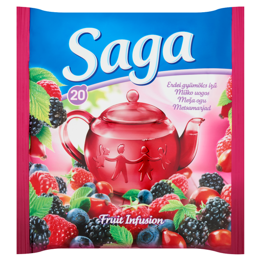Saga Erdei Gyümölcs Ízű Gyümölcstea 20 filter 34 g