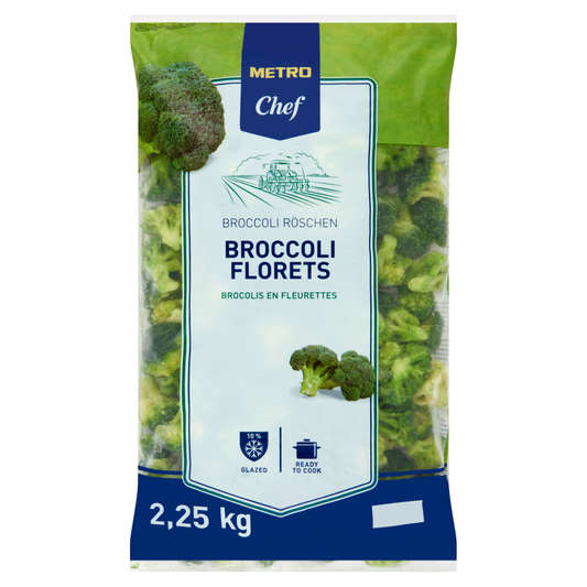 METRO Chef Gyorsfagyasztott Brokkoli 20/40 2,25 kg