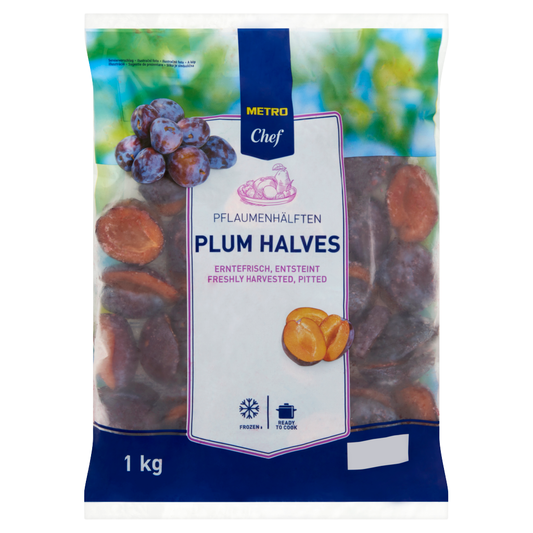 METRO Chef Gyorsfagyasztott Magozott Felezett Szilva 1 kg