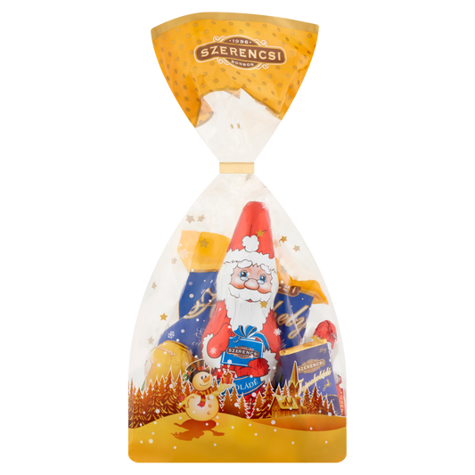 Szerencsi Mikulás csomag tejcsokoládé figurákkal 190 g