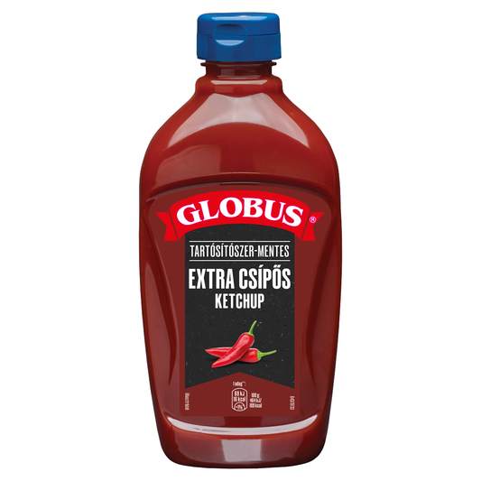 GLOBUS extra csípős ketchup 485 g