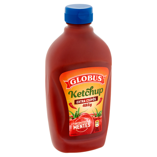 GLOBUS extra csípős ketchup 485 g