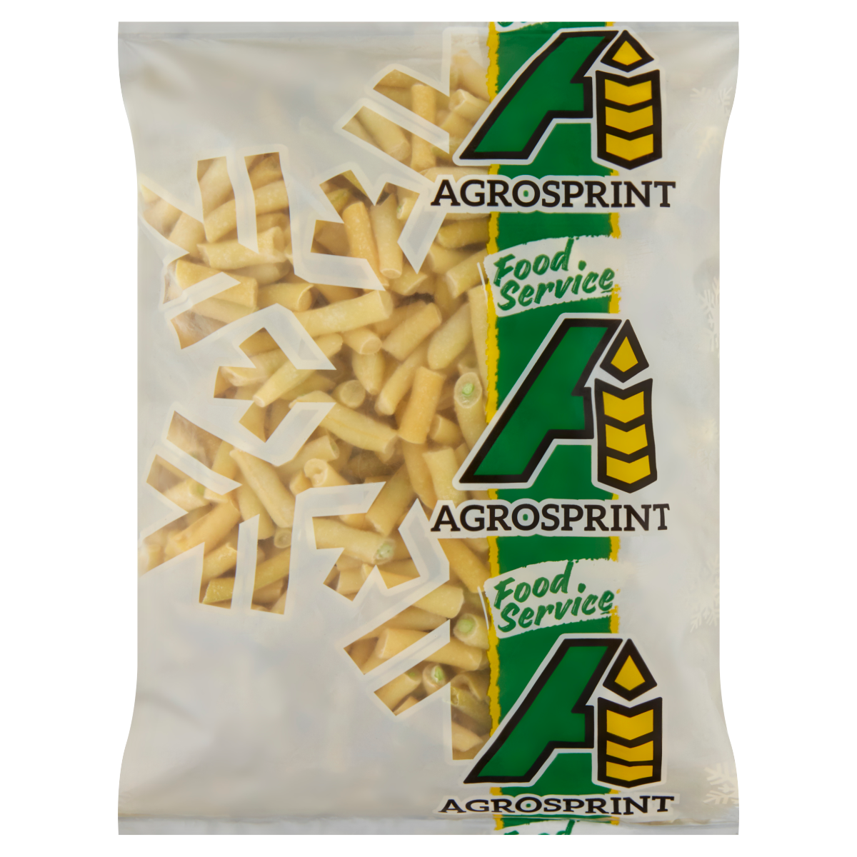 Agrosprint Gyorsfagyasztott Sárgahüvelyű Vágott Zöldbab 1 kg