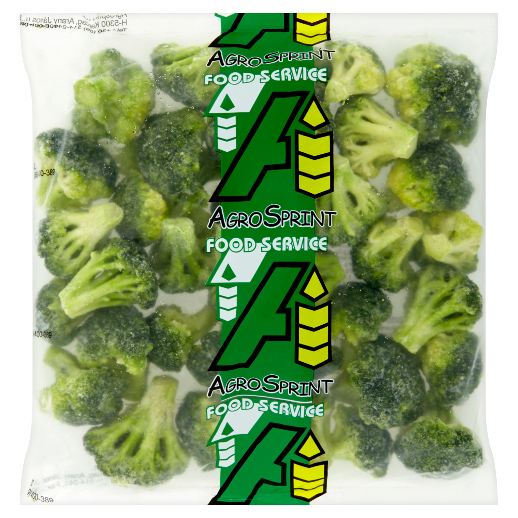 Agrosprint Gyorsfagyasztott Brokkoli 1 kg
