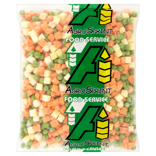 Agrosprint Gyorsfagyasztott Franciasaláta Zöldségkeverék 1 kg
