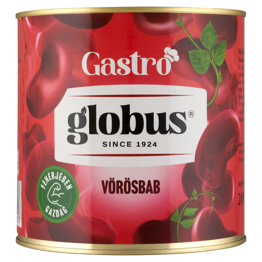 GLOBUS Gastro Vörösbab Konzerv 2,495 kg