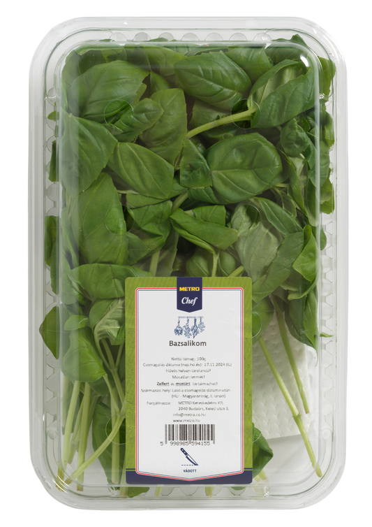 METRO Chef Vágott Bazsalikom Zacskós 100 g