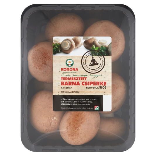 Korona Termesztett Barna Csiperke 500 g