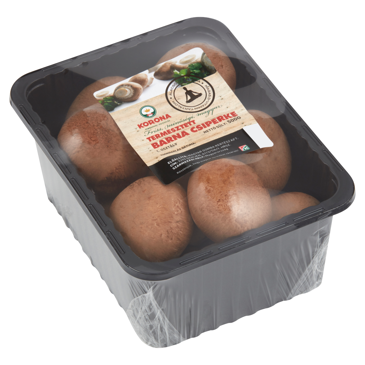 Korona Termesztett Barna Csiperke 500 g