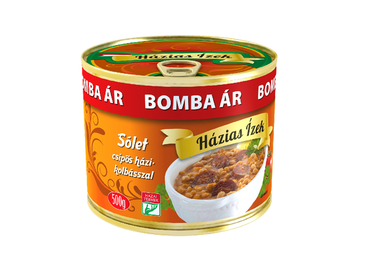 Házias Ízek sólet csípős házikolbásszal 500 g