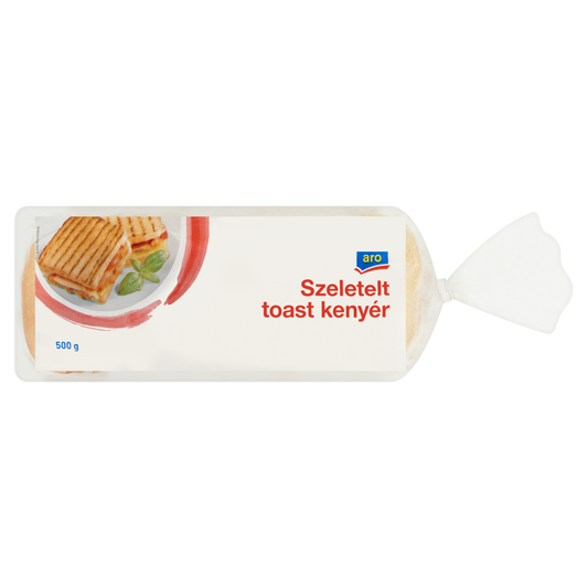 aro szeletelt toast kenyér 500 g
