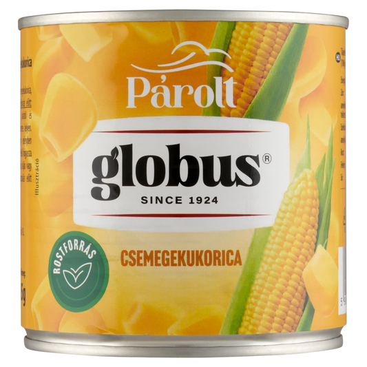 GLOBUS párolt csemegekukorica 340 g