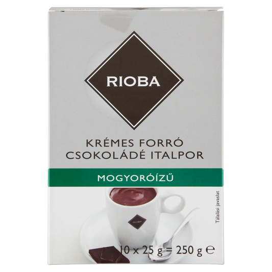 RIOBA Mogyorós Krémcsokoládé Italpor 10 x 25 g (250 g)