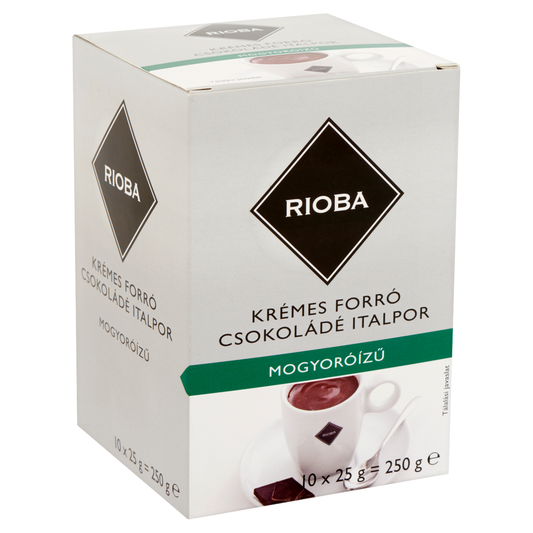 RIOBA Mogyorós Krémcsokoládé Italpor 10 x 25 g (250 g)