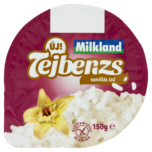 Milkland Tejberizs Vegyes Tálca Csoki-Vanília-Fahéj Öntettel 150 g