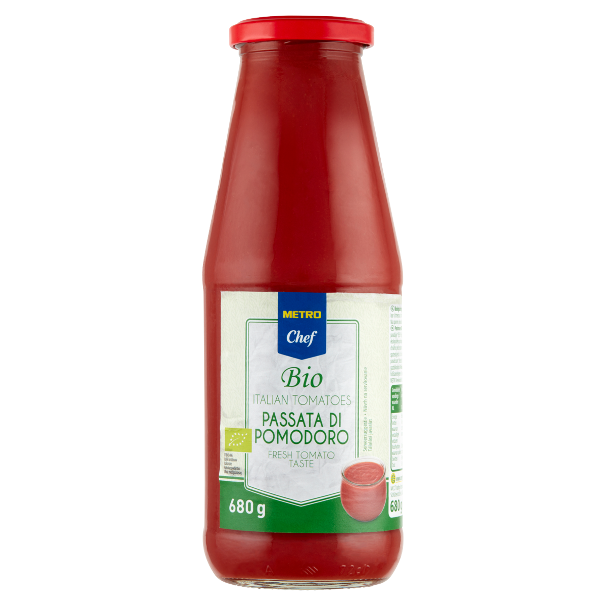 METRO Chef Bio Pasztőrözött Paradicsom 680 g