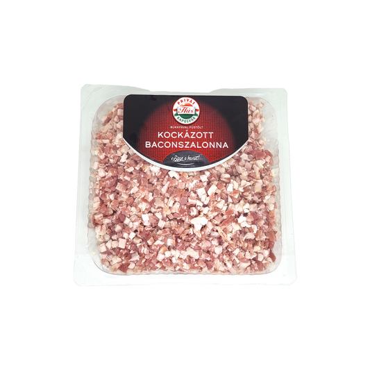 Bükkfával Füstölt Kockázott Baconszalonna 500 g