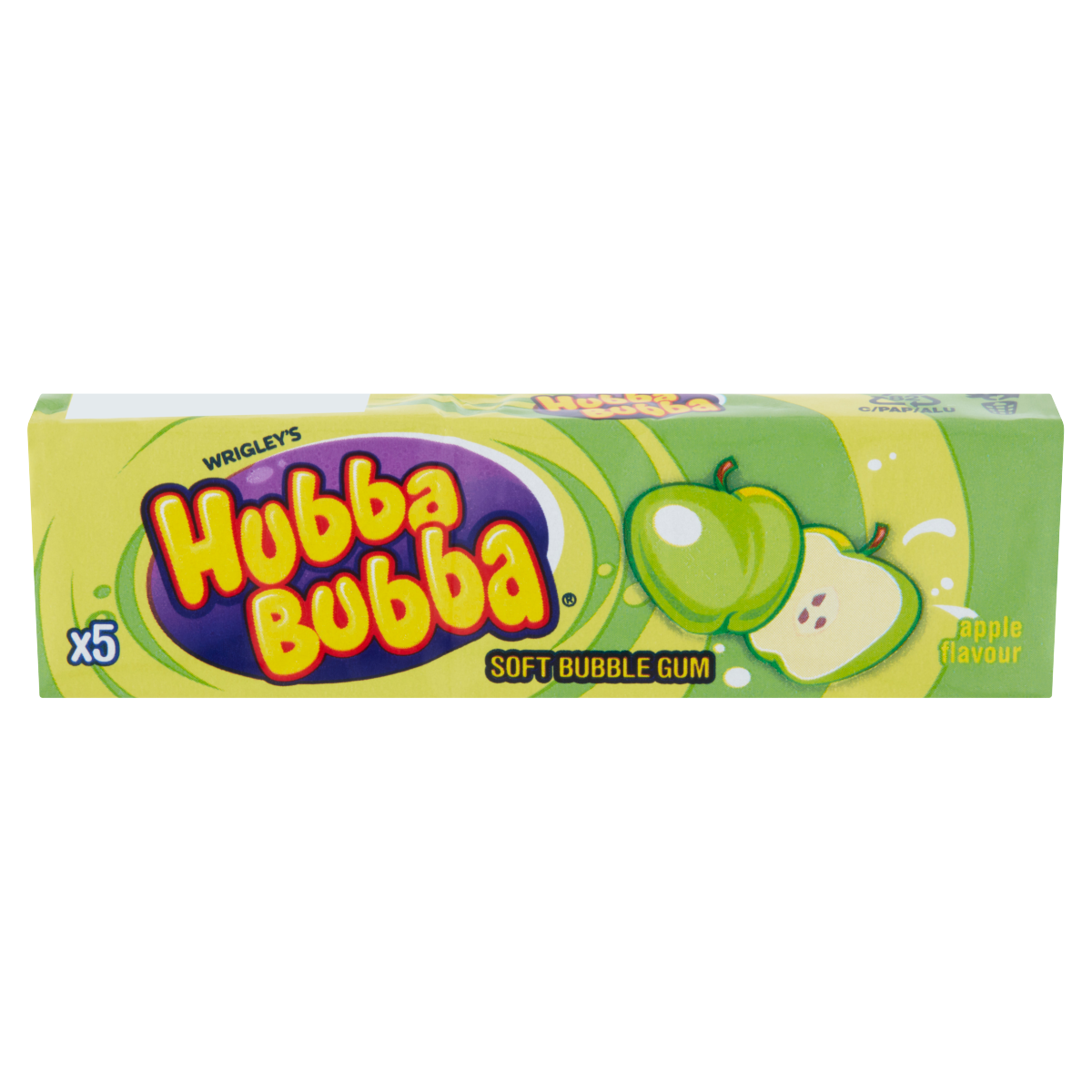Hubba Bubba almaízű rágógumi 5 db 35 g